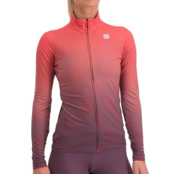 Kvinner jersey Sportful Squadra W pompelmo
